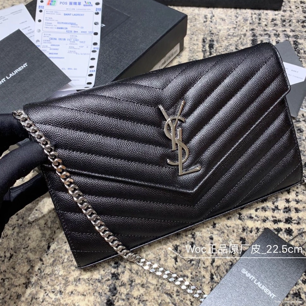 Tony Luxuries WALLET CASSANDRE YSL CHAIN MATELASSÉ 0713